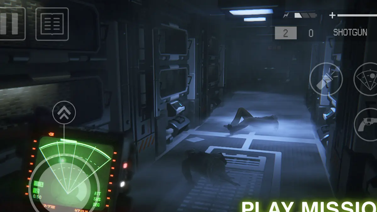 Crafting screen in Alien: Isolation