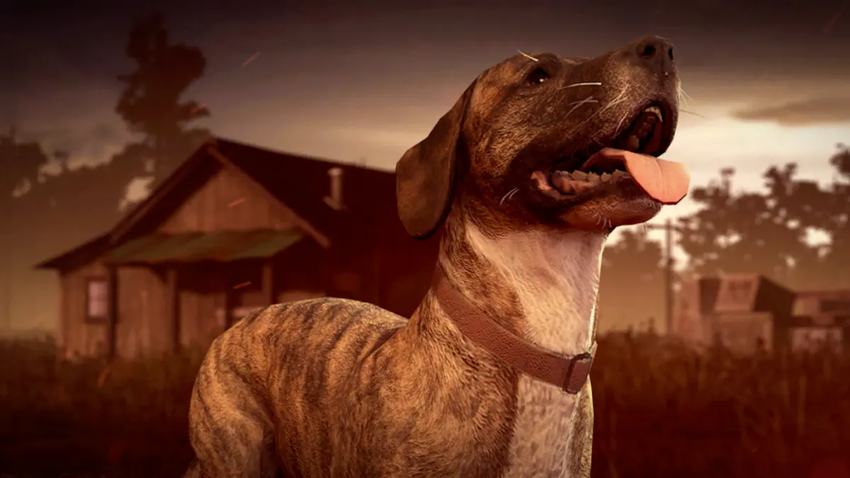 Dog companion in Into the Dead 2